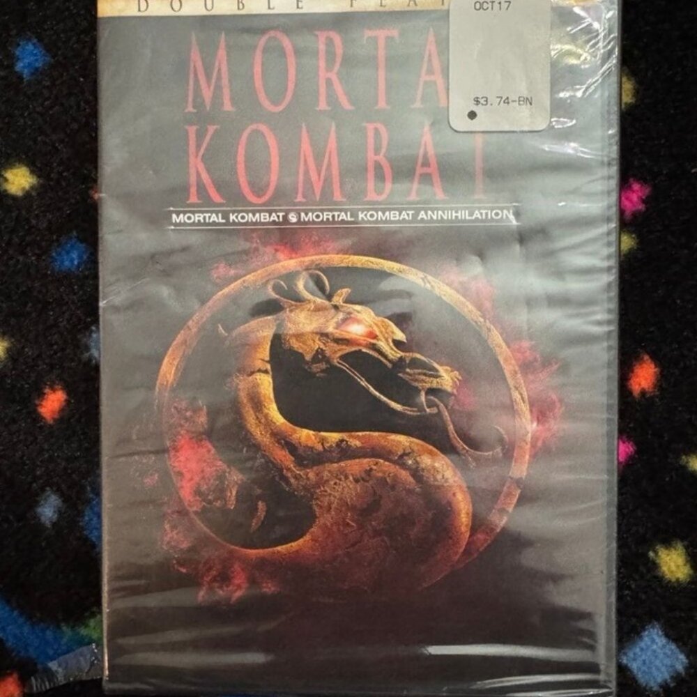 SEALED MORTAL KOMBAT DVD‎